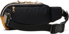 master-piece Black Link Waist Belt Bag