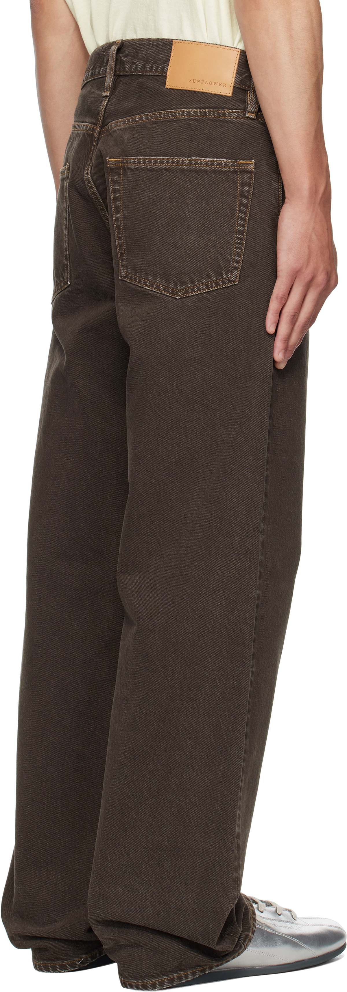 Sunflower Brown Loose Jeans Sunflower