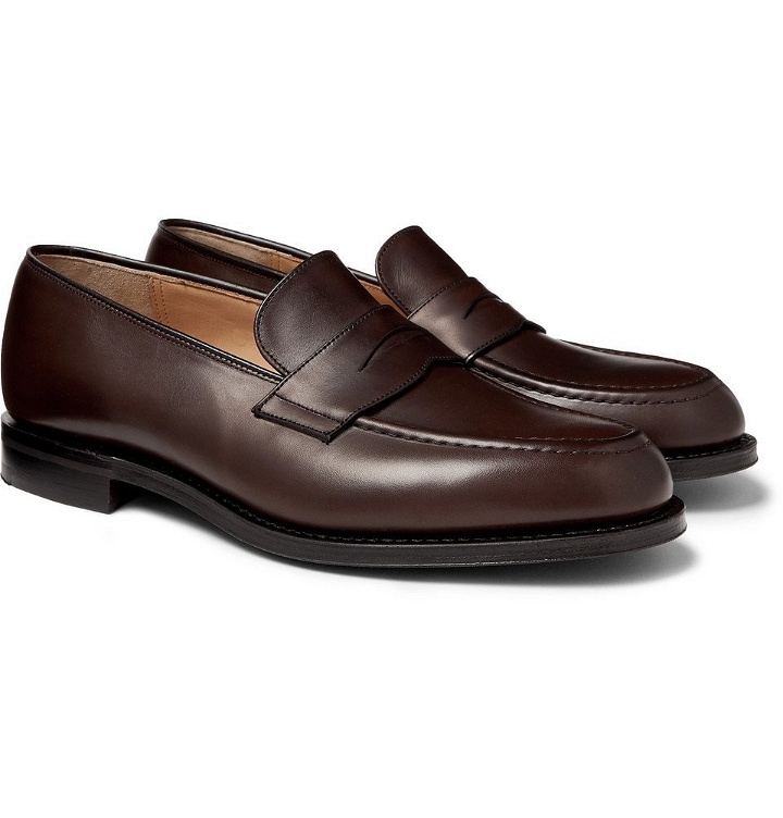 Photo: Church's - Netton Polished-Leather Penny Loafers - Brown