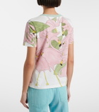Chloé Printed cotton jersey T-shirt