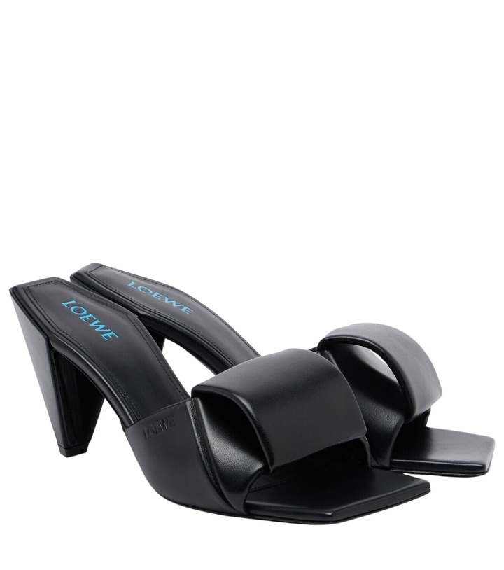 Photo: Loewe Origami leather mules