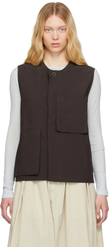Photo: Toogood Brown 'The Tinker' Vest