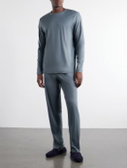 Zimmerli - Sea Island Cotton-Jersey Pyjama Set - Blue