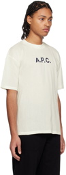 A.P.C. White Moran T-Shirt