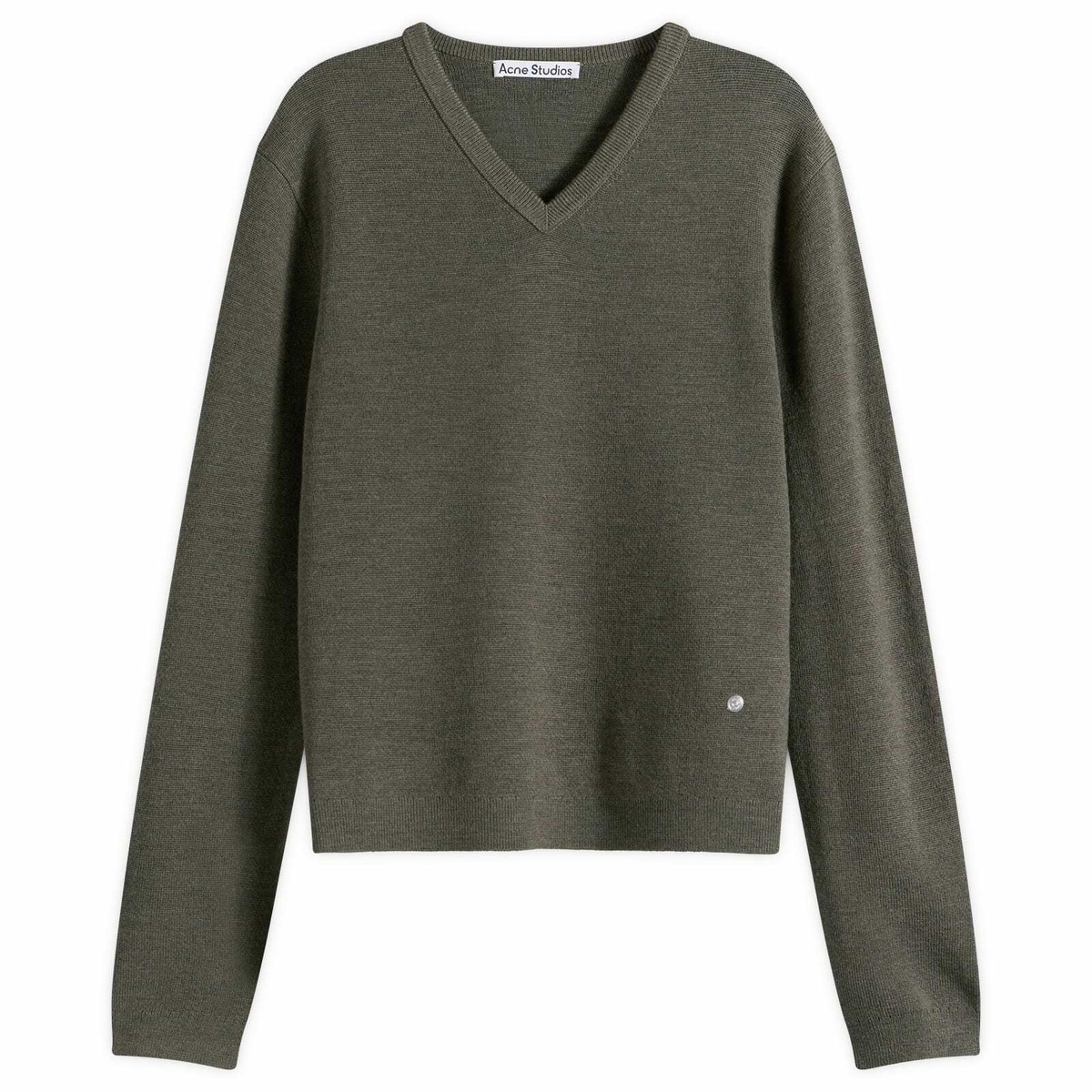 Acne Studios Men's Kodos Merinos Jumper in Cedar Green