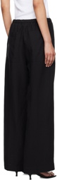 TOTEME Black Fluid Trousers