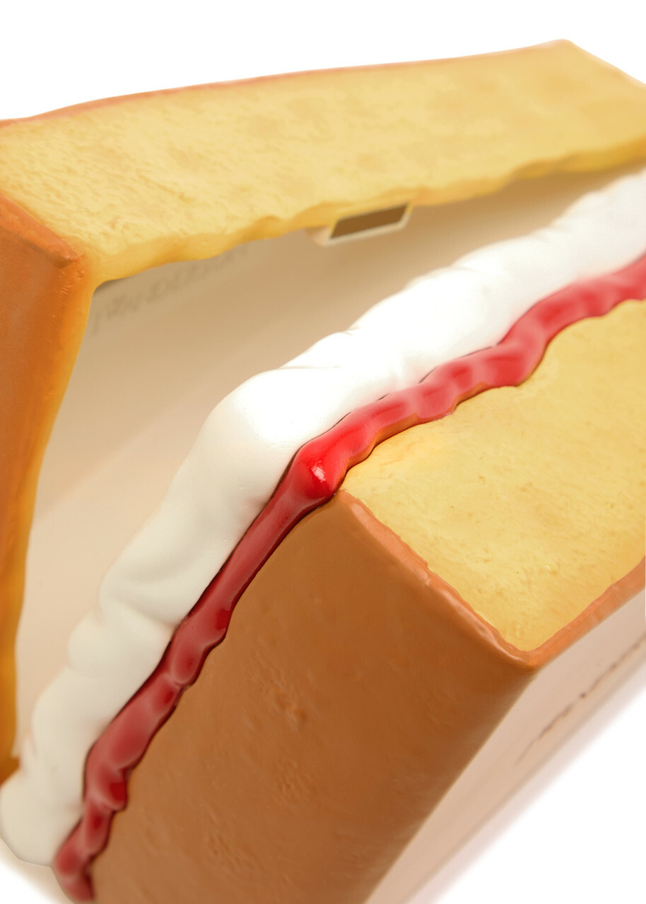 JW Anderson Victoria Sponge Clutch - Beige - One Size