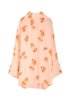 Day Birger ET Mikkelsen Jay Printed Crepe Dress Orange