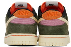 Nike Green & Orange Dunk Low Retro SE Sneakers