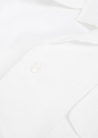 Gusari Safari Linen Shirt White