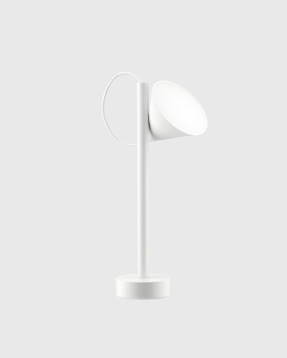 Alessi Tsumiki Tragbare Lampe W   Usb Plug White Lighting