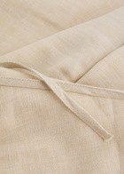 Frescobol carioca Oscar Linen-blend Trousers Beige