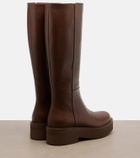 Gianvito Rossi Hiro leather knee-high boots