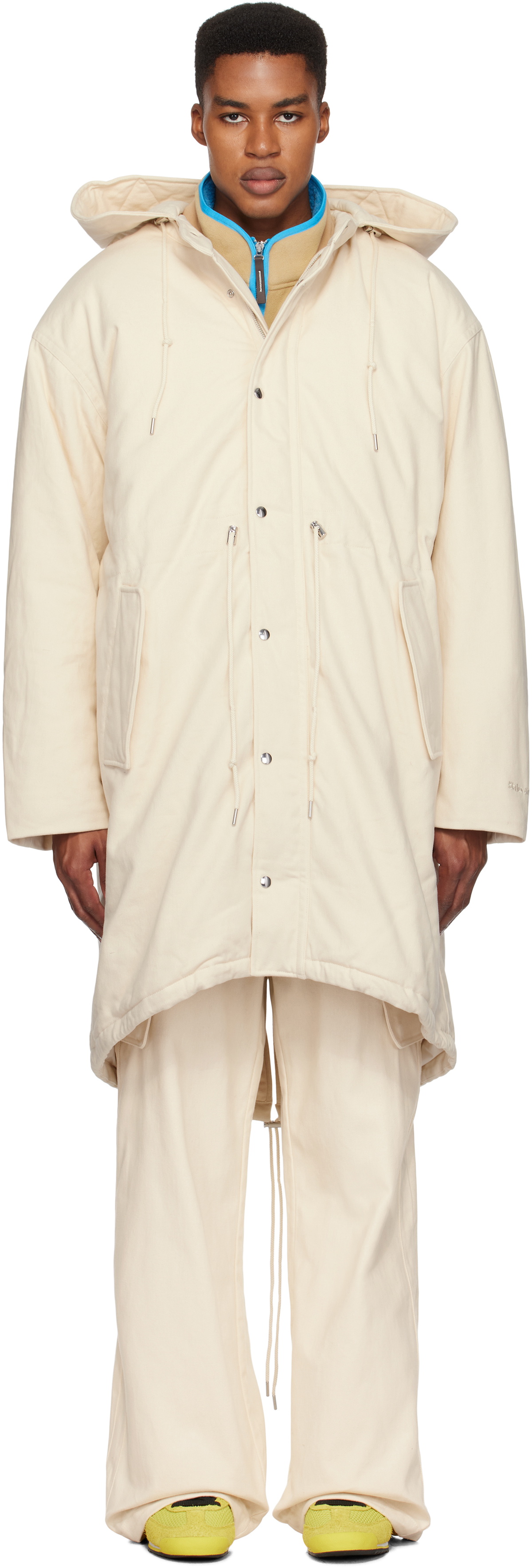 Wales Bonner Off-White adidas Originals Edition Coach Coat & Vest Set