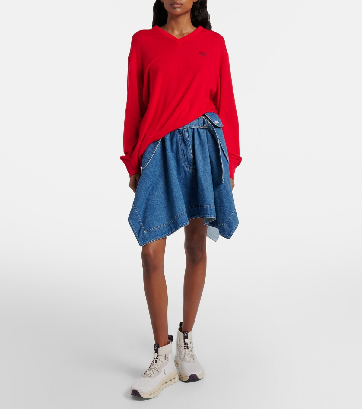 Loewe x On Cloudtilt high-top sneakers