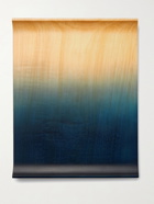 BY JAPAN - Aola Indigo-Dyed Wood Sharing Plate - Blue