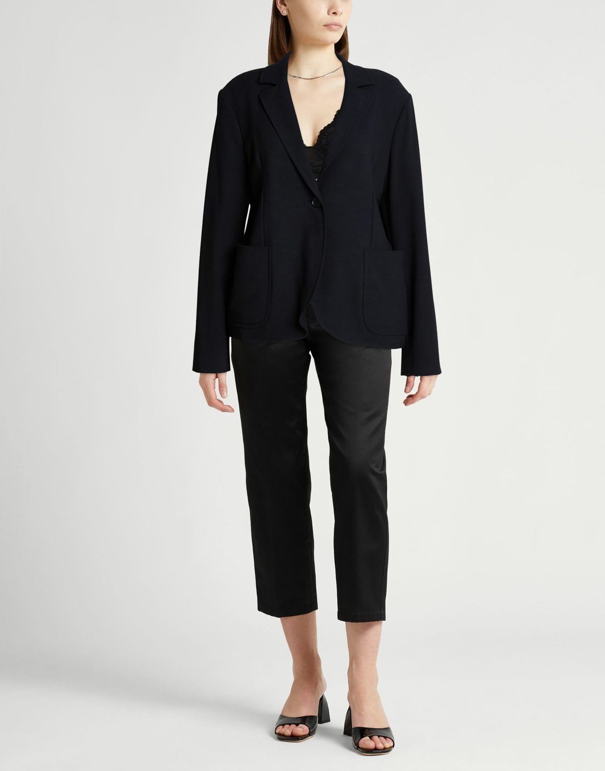 Jucca Womens Blazer Midnight in Blue
