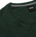 Hugo Boss - Mélange Cotton-Jersey T-Shirt - Green