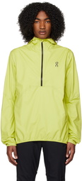 On Yellow Half-Zip Jacket