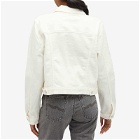 Good American Women's Committed To Fit Jacket in Cloud White