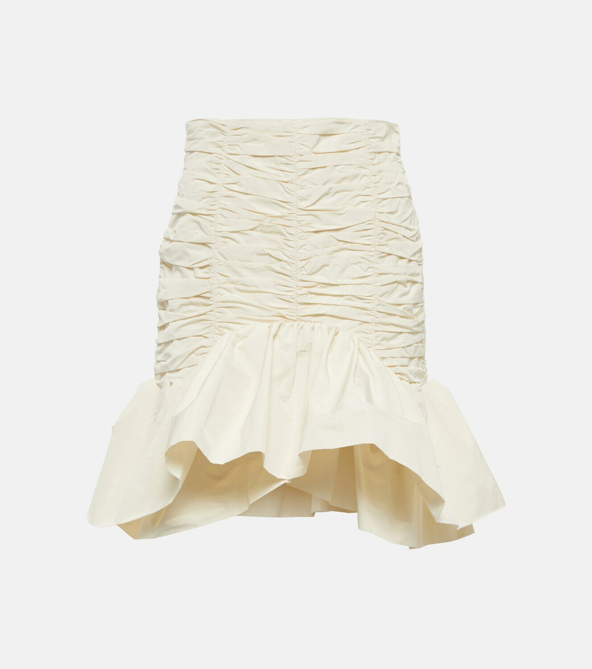 スカート PATOU Ruched faille miniskirt Patou Ruched faille miniskirt Patou