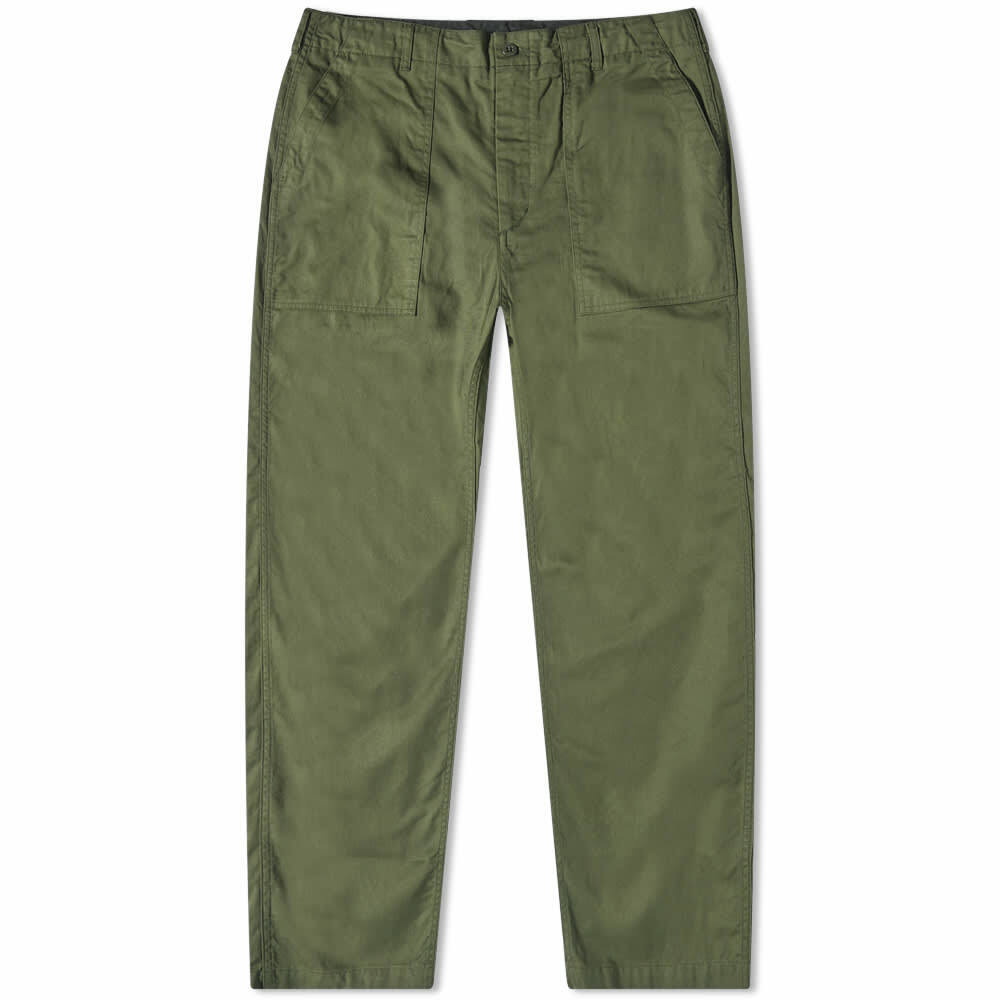 Engineered Garments Men's Fatigue Pant in Olive Cotton Ripstop ...