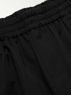 RÓHE - Wide-Leg Cotton-Twill Shorts - Black