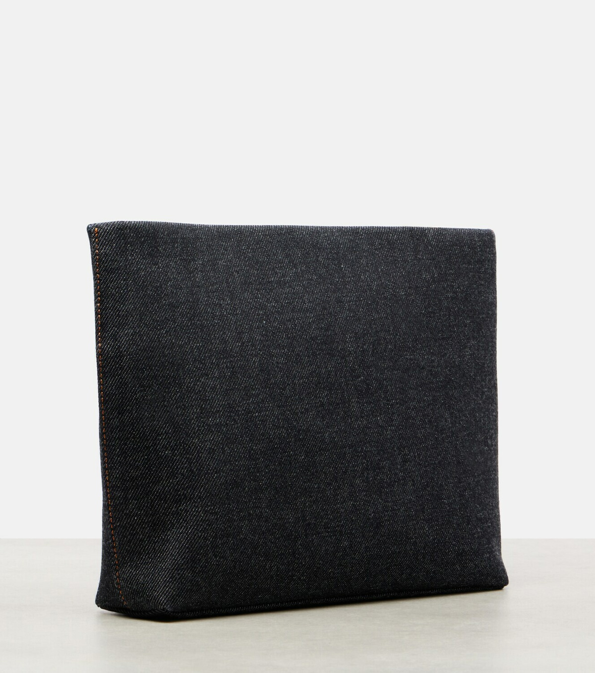 Givenchy Logo cotton denim pouch