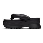 Ambush Black Geta Sandals