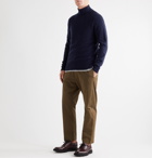 Officine Générale - Merino Wool and Cashmere-Blend Rollneck Sweater - Blue