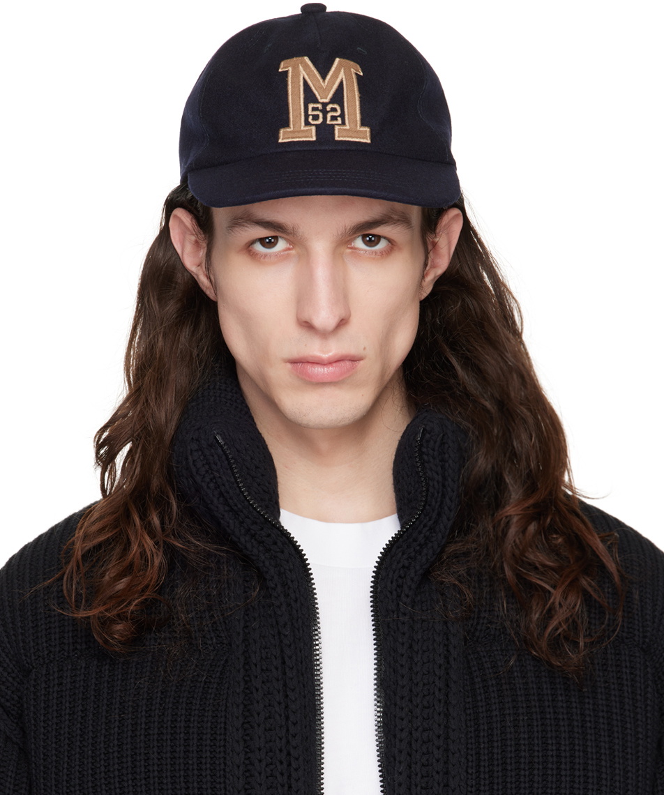 Monogram Moncler Moncler Navy Monogram Cap Moncler