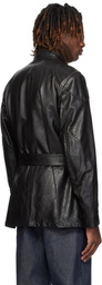Belstaff Black Legacy Trialmaster Panther Leather Jacket