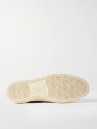 TOM FORD - Cambridge Leather-Trimmed Suede Sneakers - Neutrals