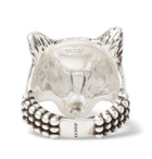 Gucci - Anger Forest Burnished Sterling Silver Ring - Silver