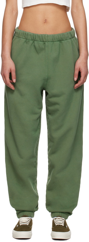 Photo: ERL Green Elasticized Lounge Pants