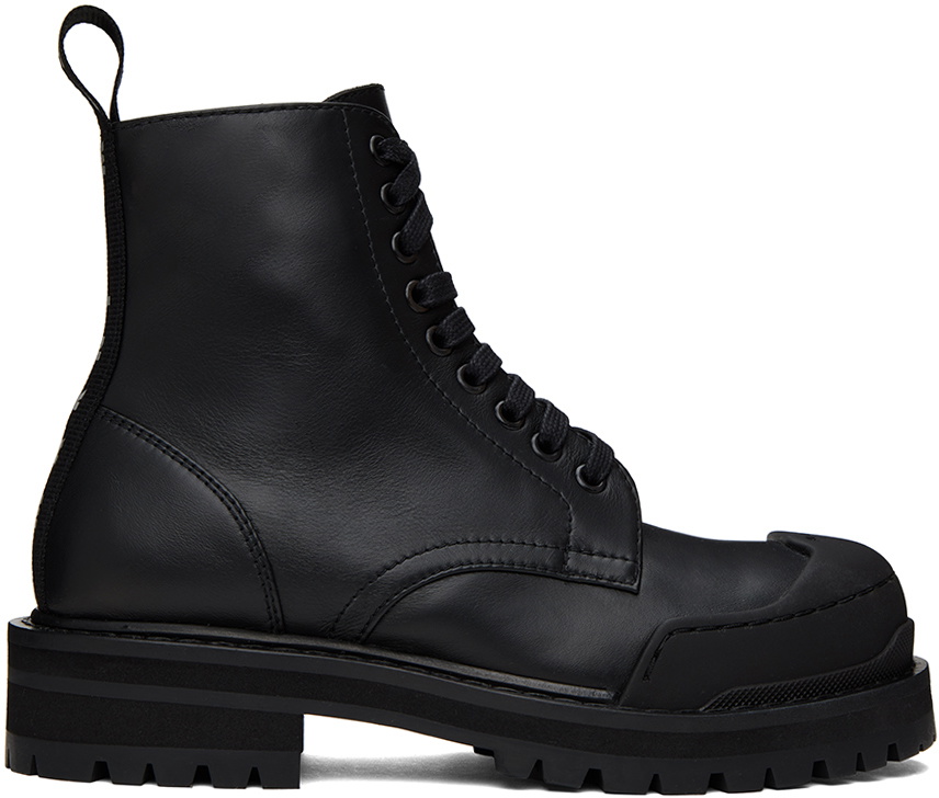 Marni Black Dada Combat Boots