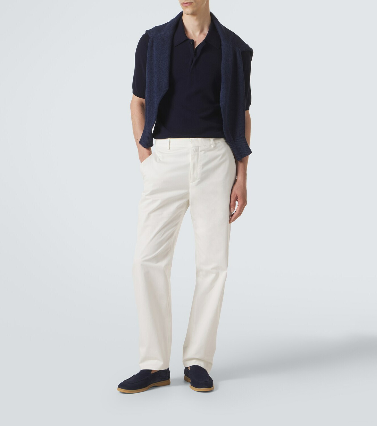 Eleventy Suede loafers