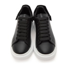 Alexander McQueen Black Interchangeable Tab Oversized Sneakers
