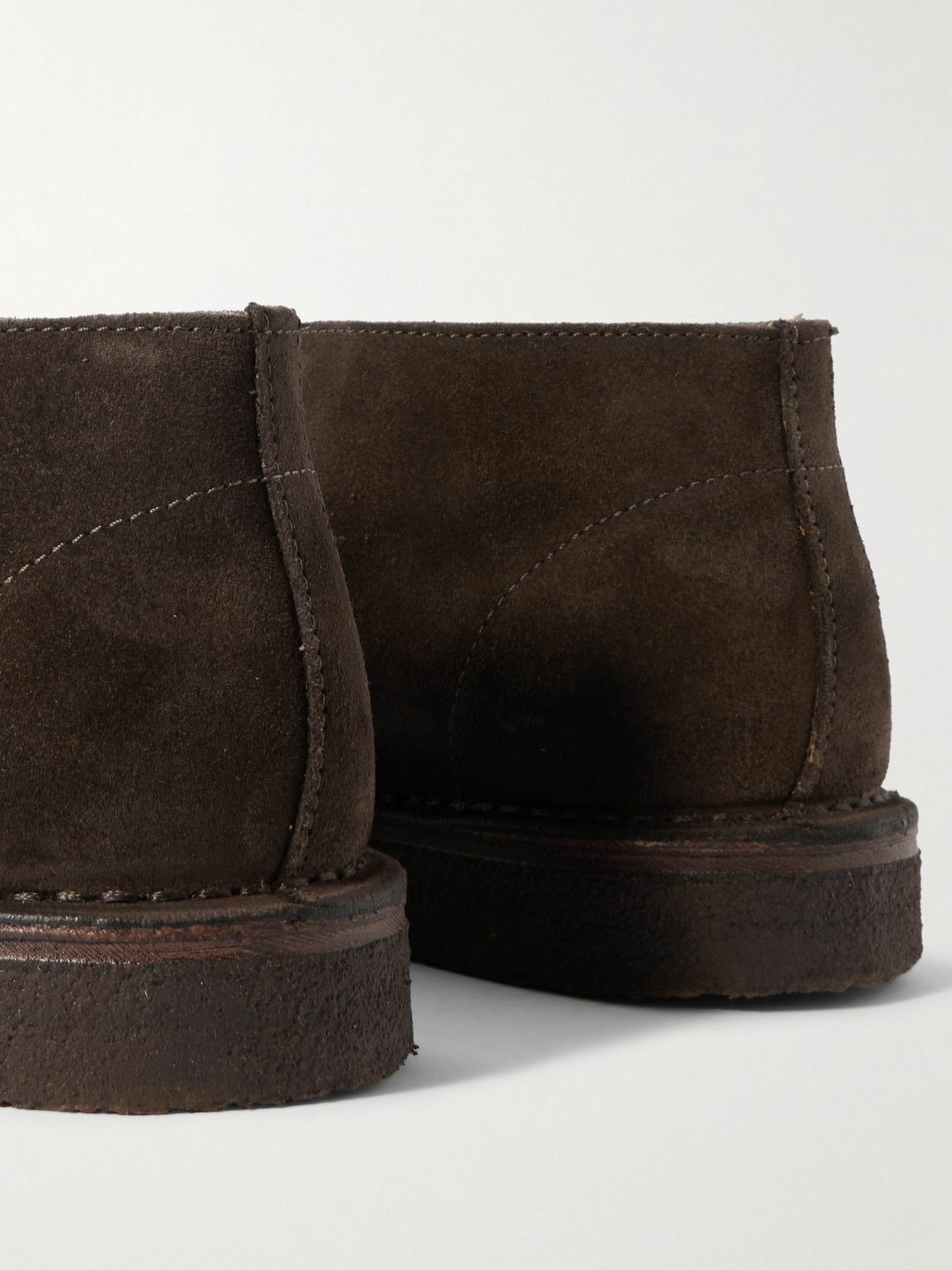 Drake's - Crosby Suede Chukka Boots - Brown