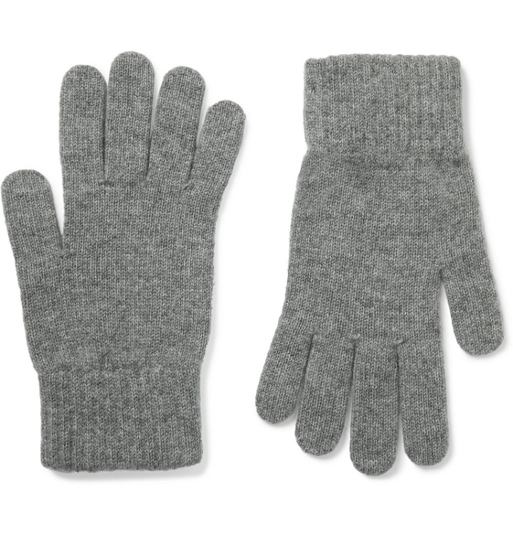 Photo: William Lockie - Cashmere Gloves - Gray