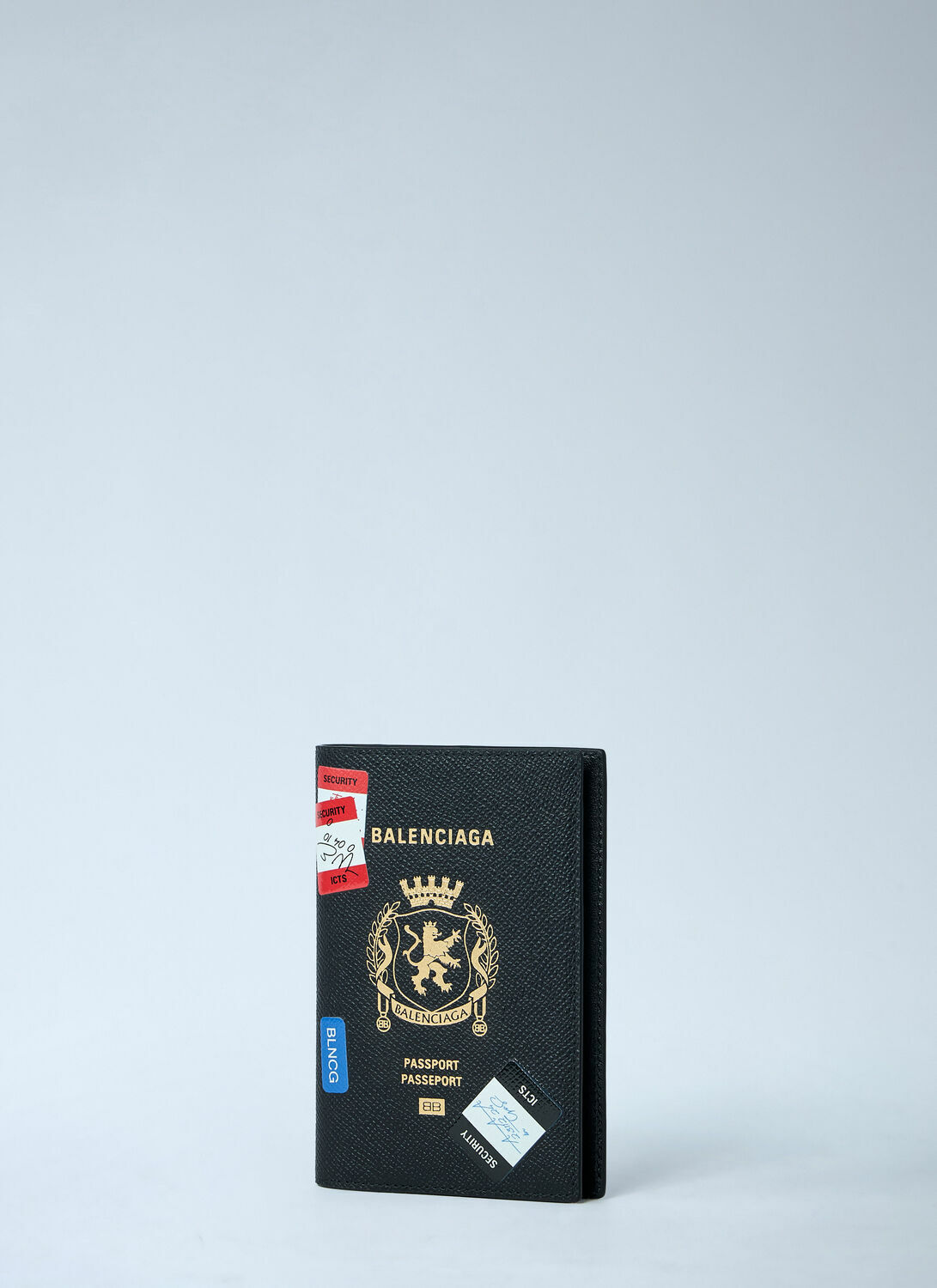 Balenciaga Grain Leather Passport Holder