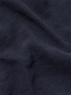 Kaptain Sunshine - Cotton and Linen-Blend Gabardine Jacket - Blue