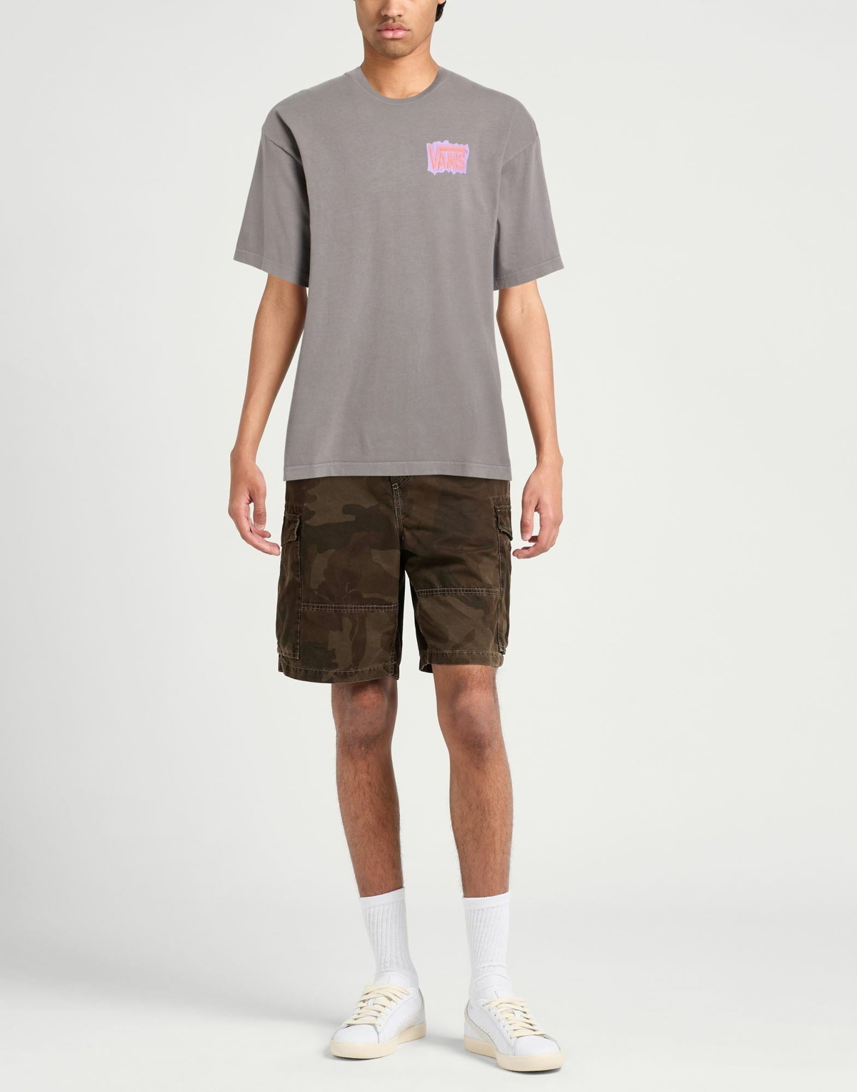 Vans Mens T-shirt in Grey