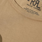 RRL Men's Logo T-Shirt in Khaki