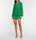 Valentino Guipure lace shorts