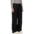 Rick Owens Black Tower Stefan Cargo Pants