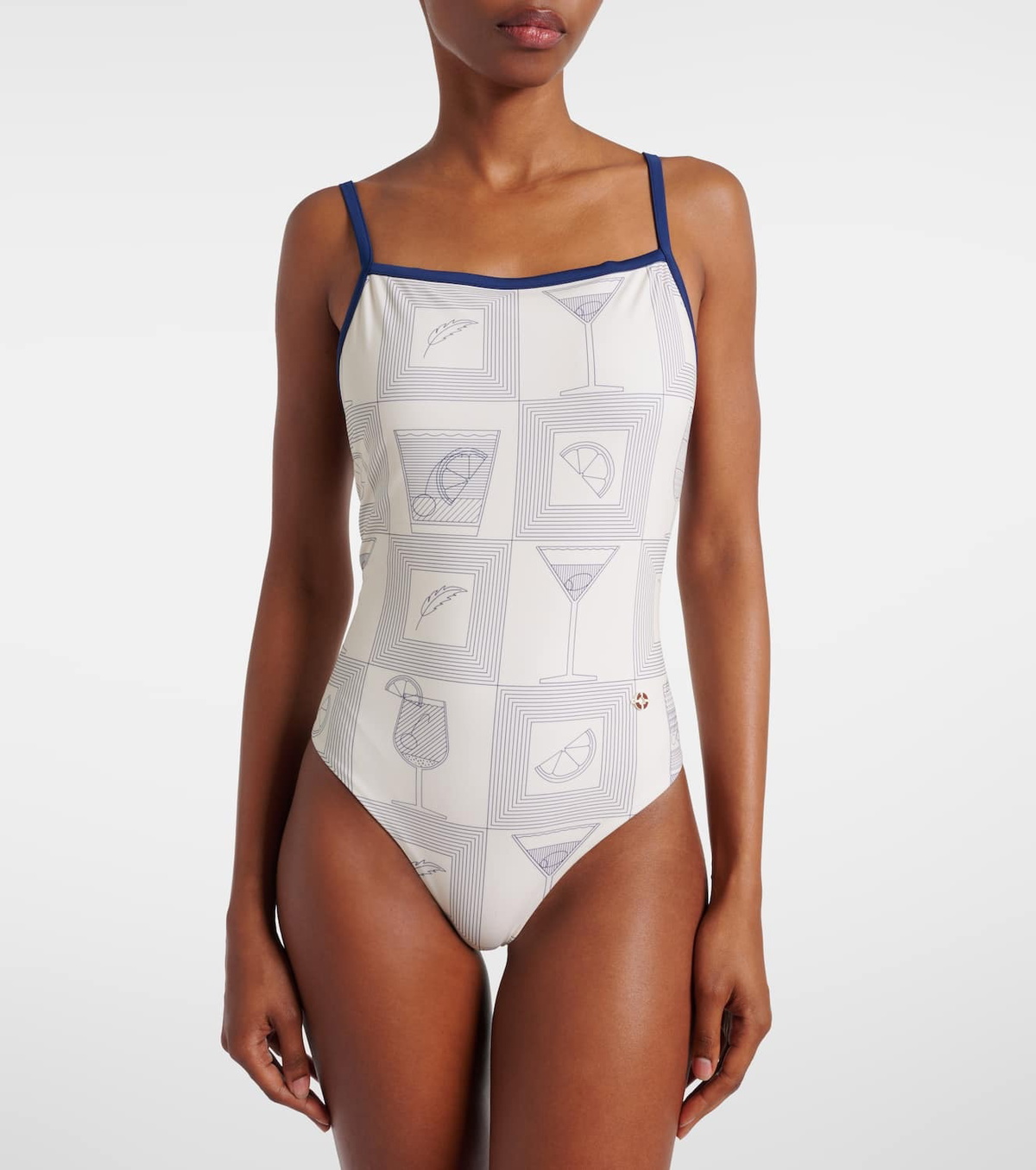 Loro Piana Aperitivo printed swimsuit