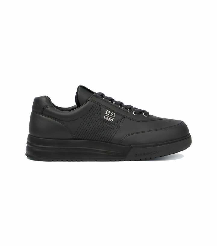 Photo: Givenchy - 4G leather sneakers