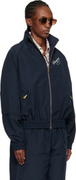 WILLY CHAVARRIA Navy Ruff Rider Track Jacket