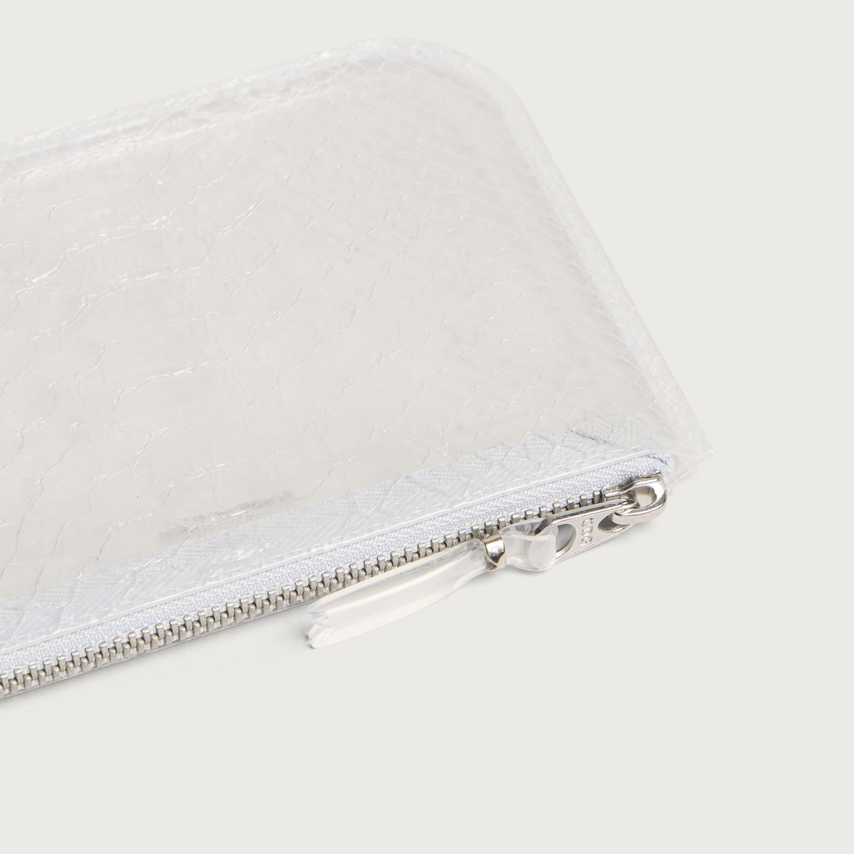 Comme des Garçons Wallet SA8100ST Wallet in Snake Transparent